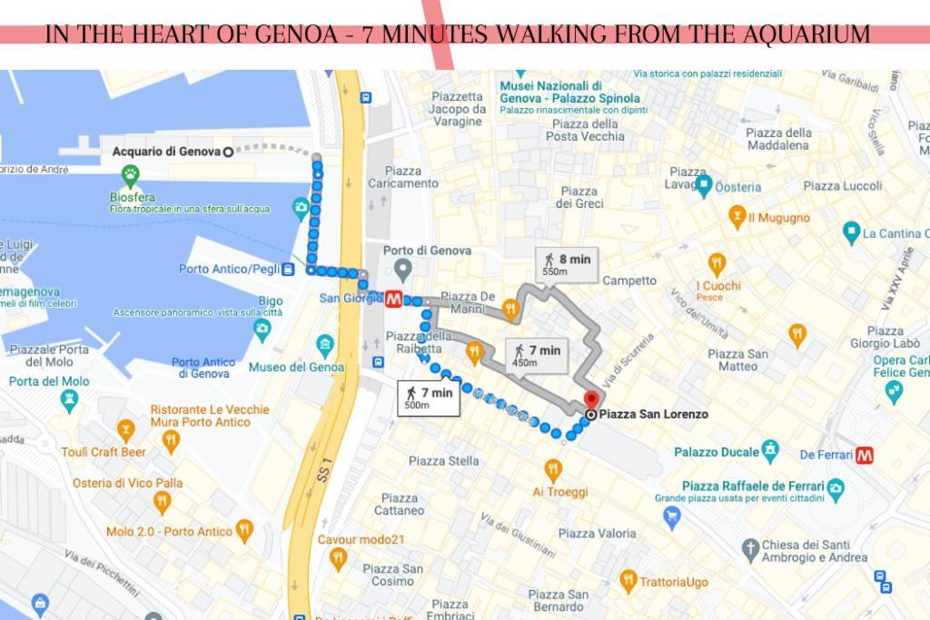 San Lorenzo Central Apartment Genoa Ngoại thất bức ảnh
